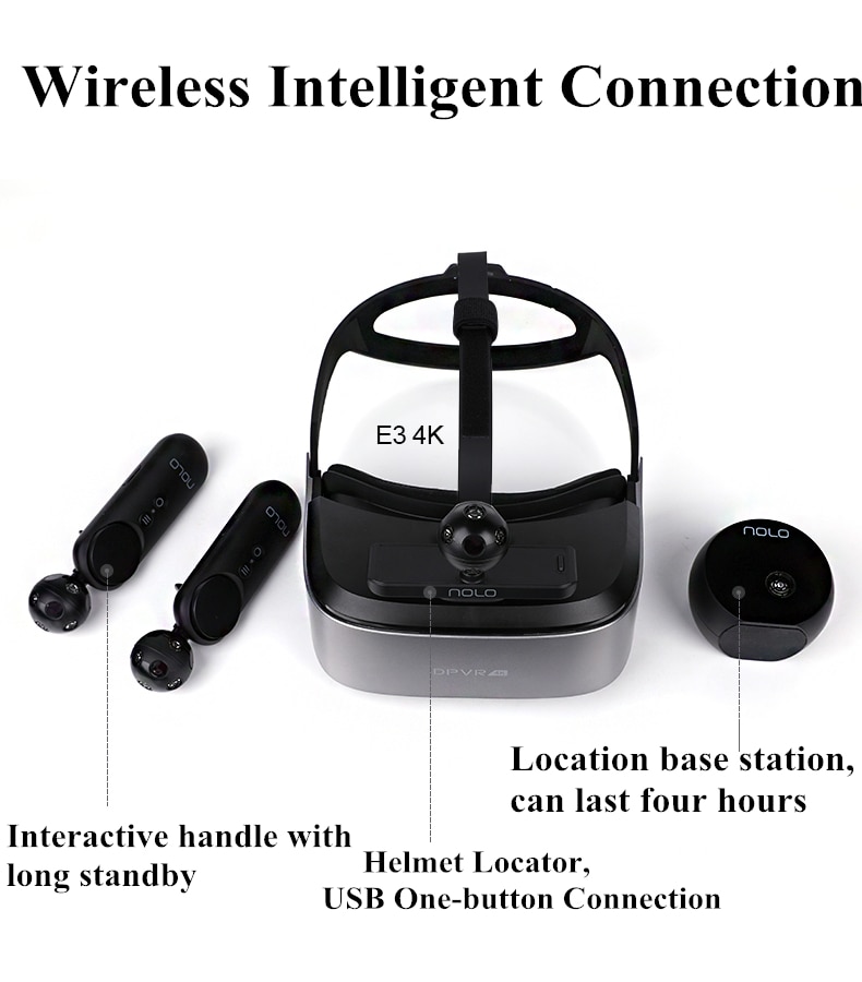 Virtual Reality Glasses with Station